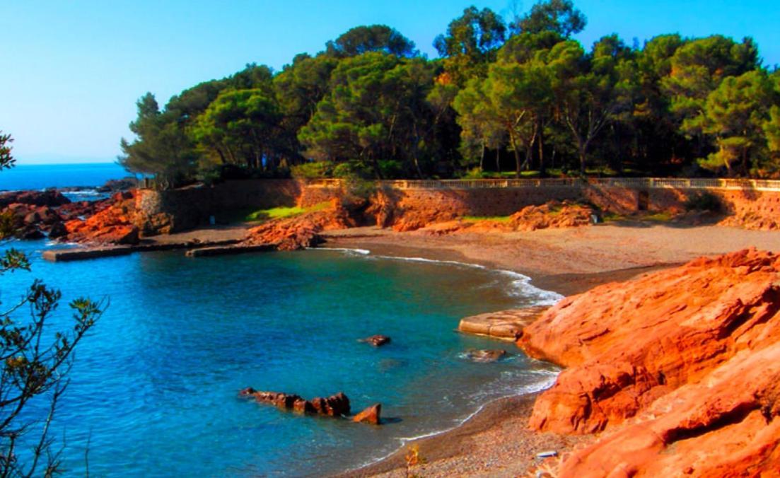 Grand F2 Quartier Les Plaines, Boulouris Proche Mer Et Port Santa-Lucia Saint-Raphaël 外观 照片